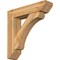 Ekena Millwork Legacy Slat Rough Sawn Bracket w/ Offset Brace, Western Red Cedar, 8"W x 34"D x 34"H BKT0806X34X34LEC06RWR - alternate 1